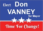 Don Vanney for Mayor